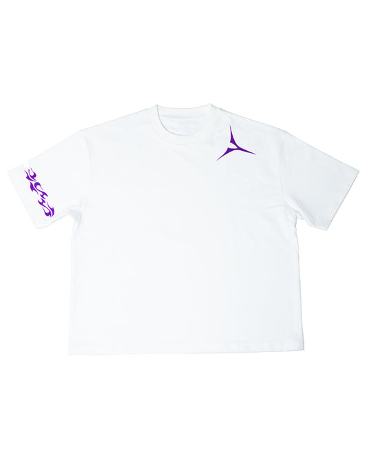 SIGVARD AURORA WHITE BOXY TEE